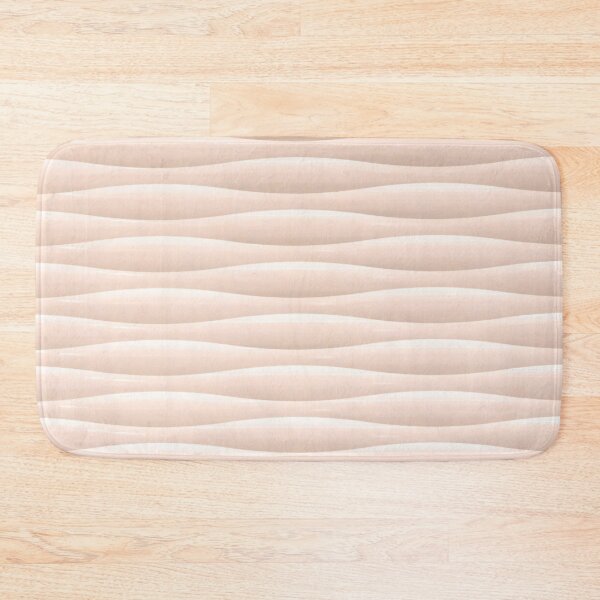 Item preview, PATTERN DESIGN STUDY #59 – Wavy Creme Lines in Textile designed and sold by DEL-Productions.
