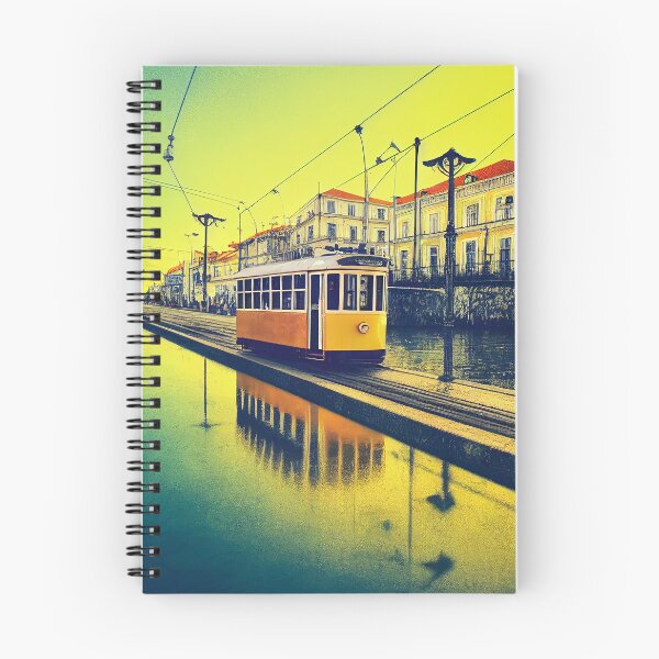 Item preview, Yellow Lisbon Tram  designed and sold by Myriam Iart.