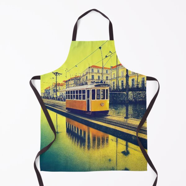 Item preview, Yellow Lisbon Tram designed and sold by Myriam Iart.