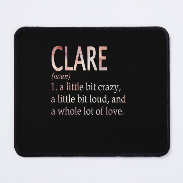 Item preview, Clare Girl Name Definition designed and sold by Reggiewaz.