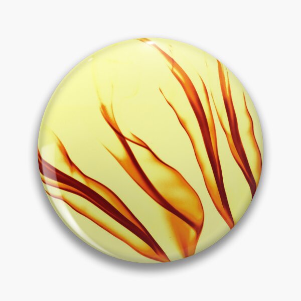Item preview, PATTERN DESIGN STUDY #61 – Transparent Wavy Flames Framed in Yellow designed and sold by DEL-Productions.