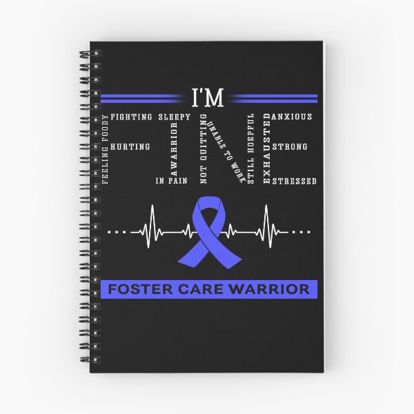 Item preview, I'm Fine Foster Care Warrior Support Foster Care Awareness Gifts designed and sold by rechardtee.