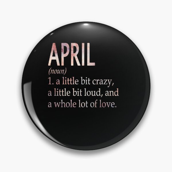 Item preview, April Girl Name Definition designed and sold by Alexmdast.