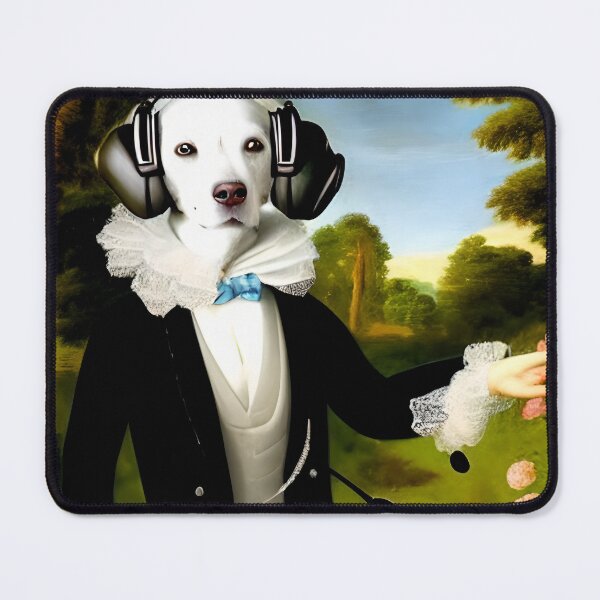 Item preview, Aristocratic Dog DJ designed and sold by skillunused.