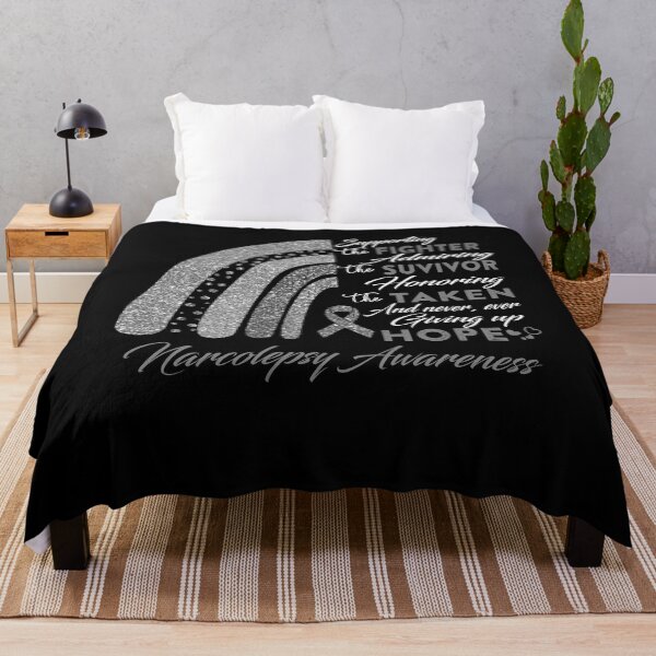 Item preview, Narcolepsy Warrior Supporting Fighter Narcolepsy Awareness designed and sold by Gillosina.