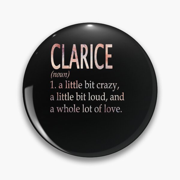 Item preview, Clarice Girl Name Definition designed and sold by Reggiewaz.
