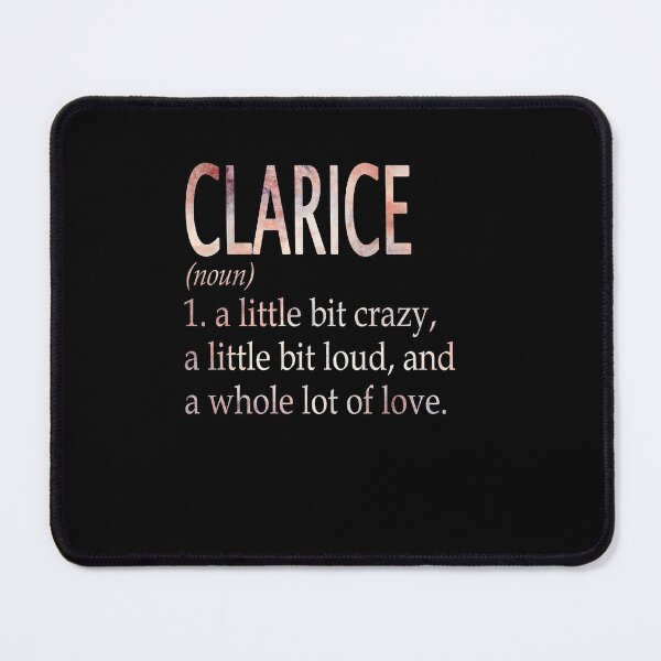 Item preview, Clarice Girl Name Definition designed and sold by Reggiewaz.