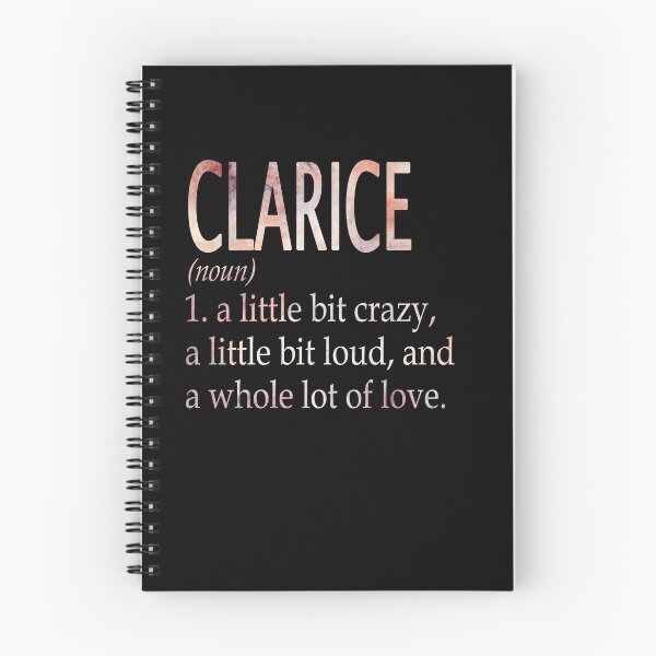 Item preview, Clarice Girl Name Definition designed and sold by Reggiewaz.