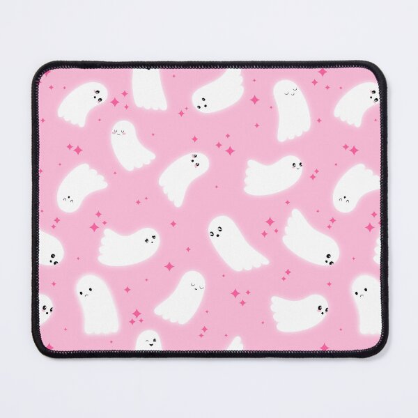 Item preview, Ghost Pattern (Pink Sparkles Pink Background) designed and sold by Kimberly Sterling.