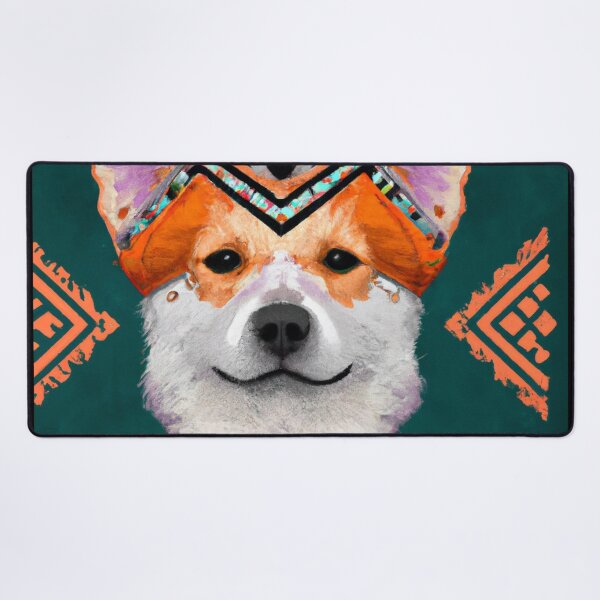 Item preview, Native Corgi designed and sold by Corgitude Stickers.