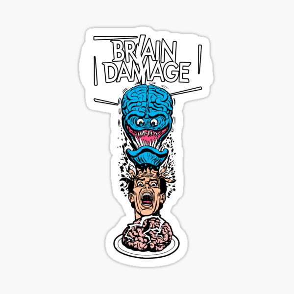 Mind-Altering Parasitic Brain Slug Aylmer Sticker