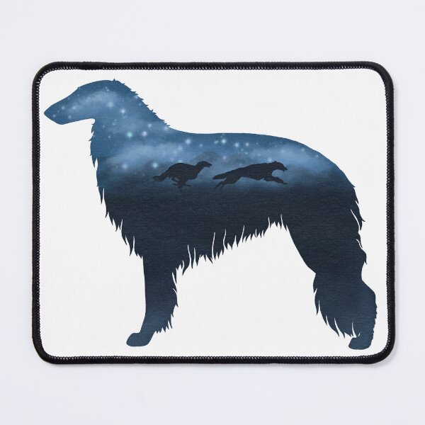 Item preview, “The Chase” Borzoi Dogs designed and sold by Spinyflowerart.