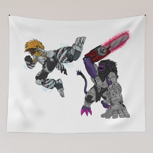 Item preview, Lion Fight designed and sold by Gangreenous-art.