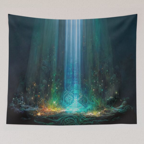 Item preview, Inner Earth Light Portals – Under the Great Pyramid 4 designed and sold by StarbuckLight.