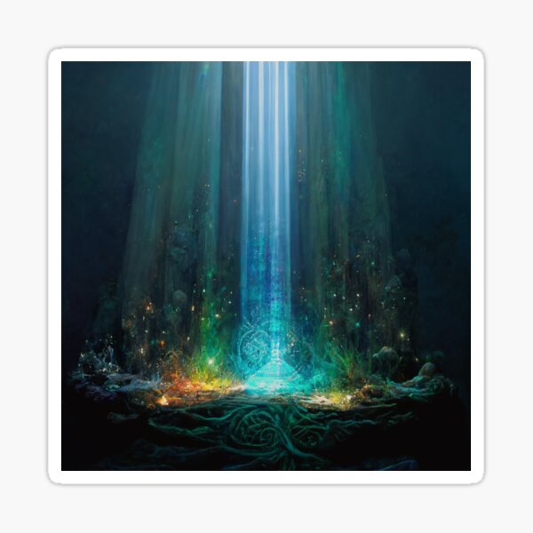 Item preview, Inner Earth Light Portals – Under the Great Pyramid 4 designed and sold by StarbuckLight.