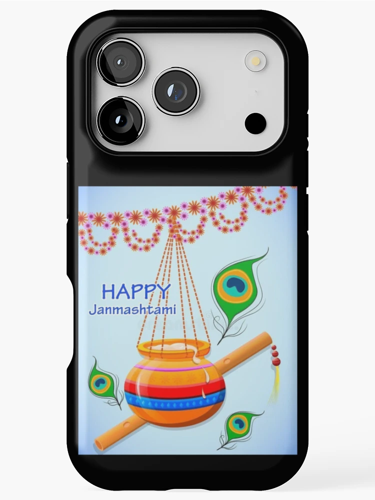 Thumbnail 1 of 4, iPhone Case, Janmashtami designed and sold by RasikaDesignse.