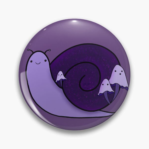 Item preview, Mush Ghost Snail designed and sold by ileandraws.