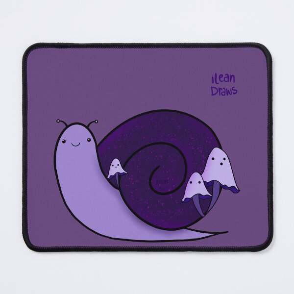 Item preview, Mush Ghost Snail designed and sold by ileandraws.