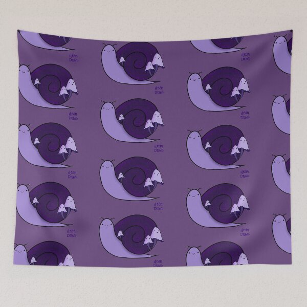 Item preview, Mush Ghost Snail designed and sold by ileandraws.