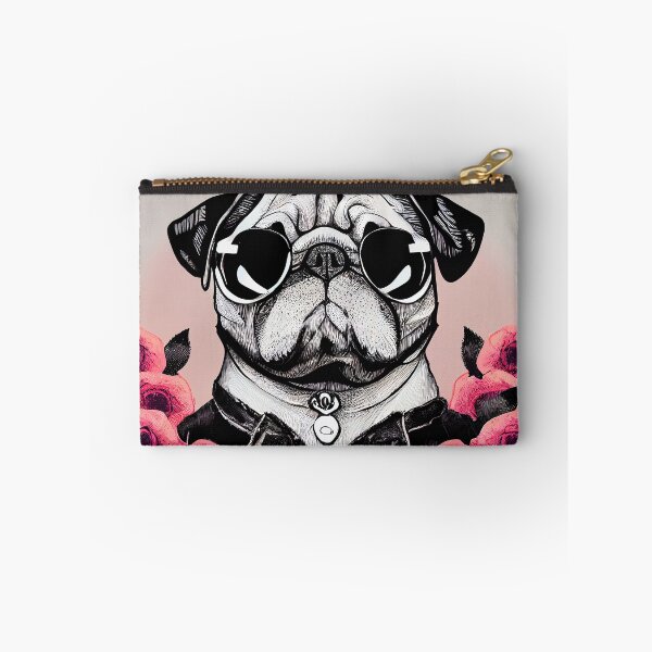 Item preview, Cute pug with sunglasses on designed and sold by MMJDSGN.