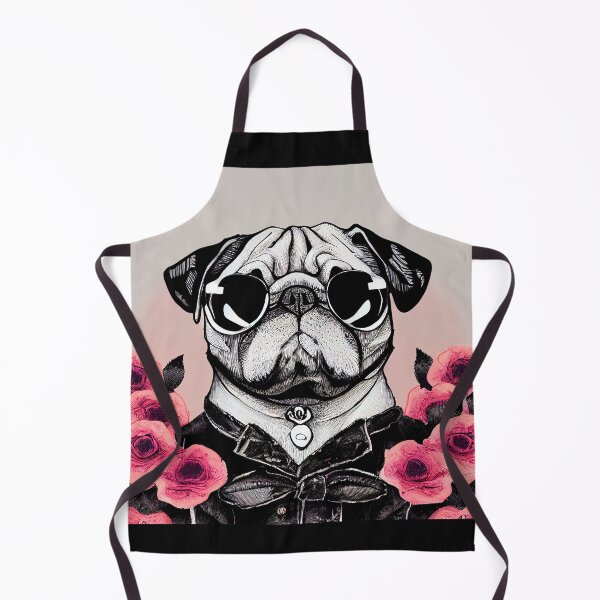 Item preview, Cute pug with sunglasses on designed and sold by MMJDSGN.