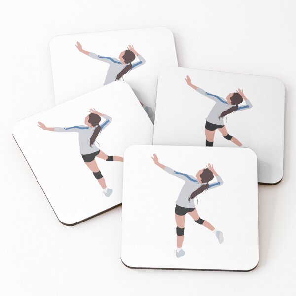 Item preview, Volleyball player about to hit the ball designed and sold by I Am Skye With An E.