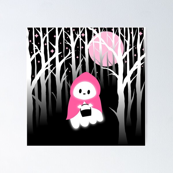 Little Red Riding Hood Ghost Poster