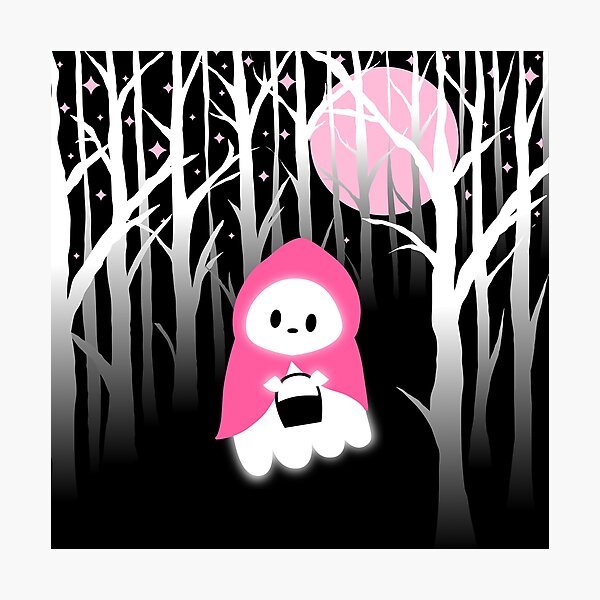 Little Red Riding Hood Ghost Photographic Print