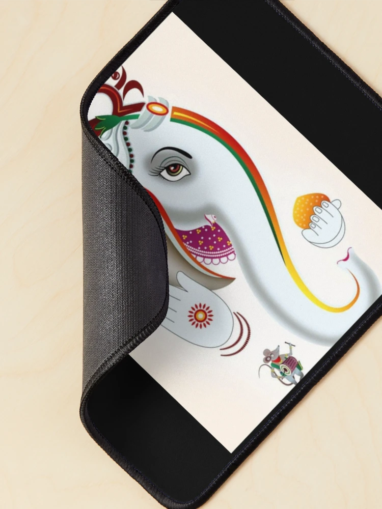 Thumbnail 2 of 5, Mouse Pad, Janmashtami designed and sold by RasikaDesignse.