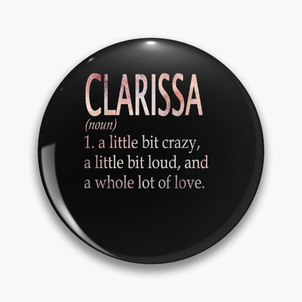 Item preview, Clarissa Girl Name Definition designed and sold by Reggiewaz.