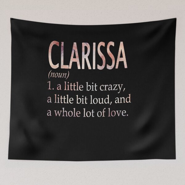 Item preview, Clarissa Girl Name Definition designed and sold by Reggiewaz.