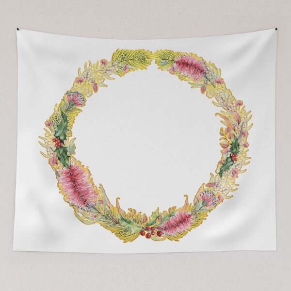 Item preview, An Australian Native Floral Wreath designed and sold by Annalee Beer.