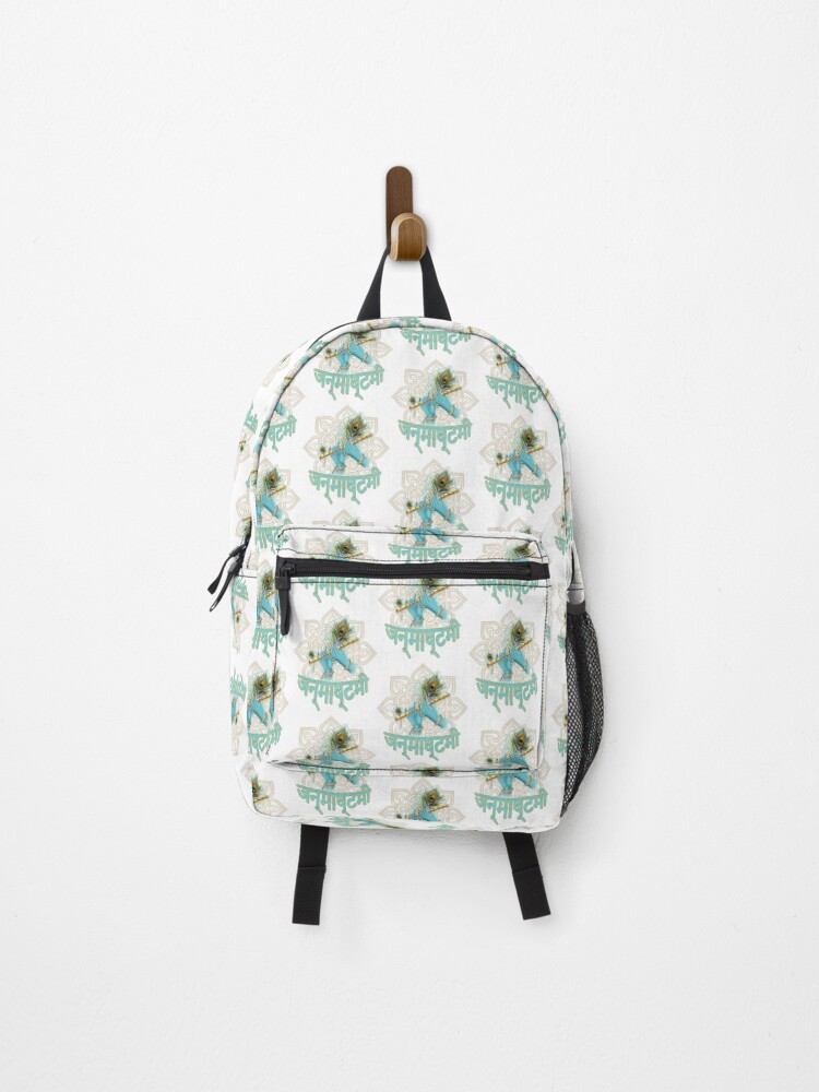 Thumbnail 1 of 3, Backpack, janmashtami designed and sold by RasikaDesignse.