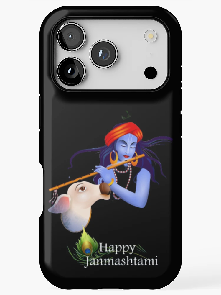 Thumbnail 1 of 4, iPhone Case, janmashtami designed and sold by RasikaDesignse.