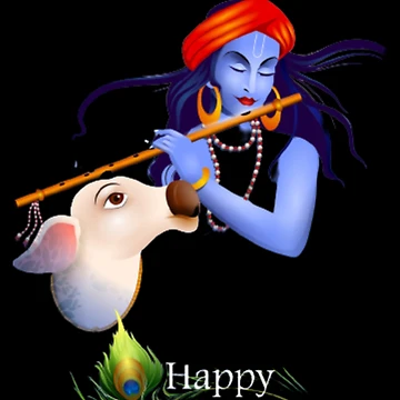 Artwork thumbnail, janmashtami by RasikaDesignse