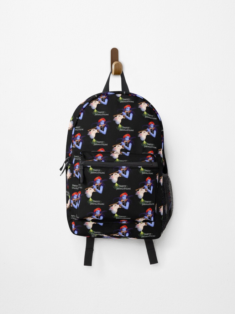 Thumbnail 1 of 3, Backpack, janmashtami designed and sold by RasikaDesignse.