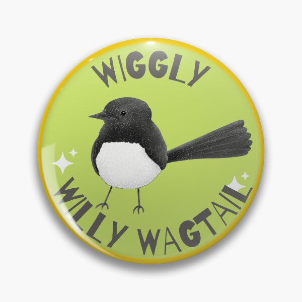 Item preview, Wiggly Willy Wagtail Motivational designed and sold by Bright76.