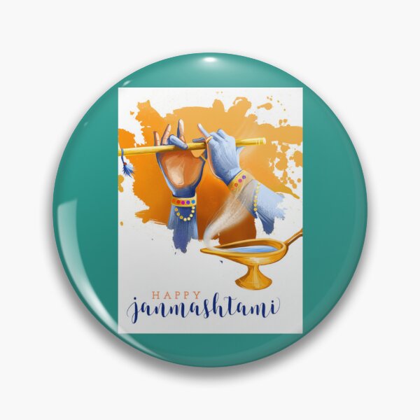 Artikelvorschau, Janmashtami Krishna Janmashtami Janmashtami Feier 2022 entworfen und verkauft von RasikaDesignse.