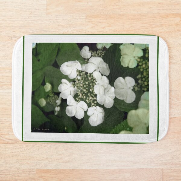 Item preview, White Flowers Green Leaves designed and sold by csturman.
