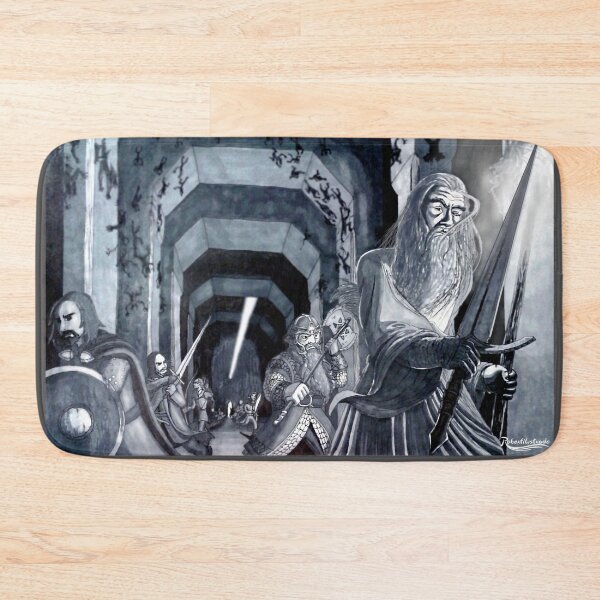 Item preview, Fleeing in Moria designed and sold by RobertIlustrado.