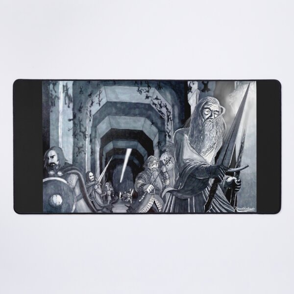 Item preview, Fleeing in Moria designed and sold by RobertIlustrado.