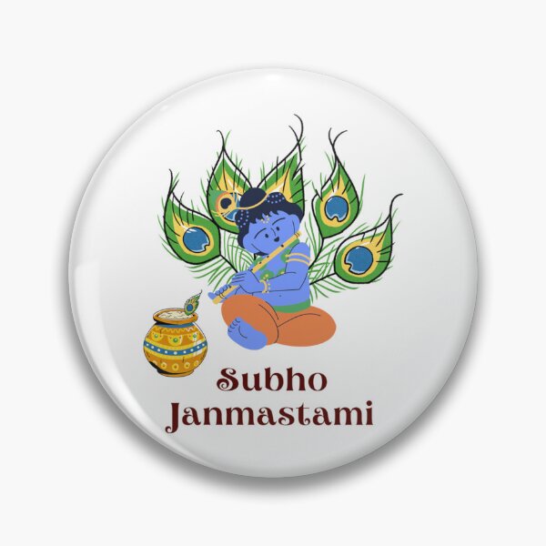 Item preview, Krishna Janmashtami  Subho Janmashtami   designed and sold by RasikaDesignse.