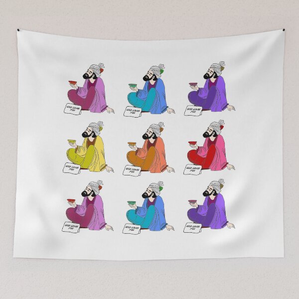 Item preview, A persian sufi - Persian (iranian) art designed and sold by Persian Pride Official.
