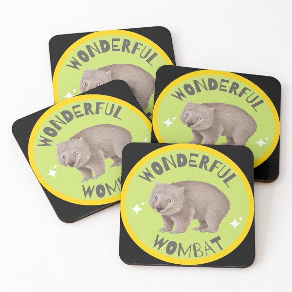 Item preview, Wonderful Wombat Motivational designed and sold by Bright76.