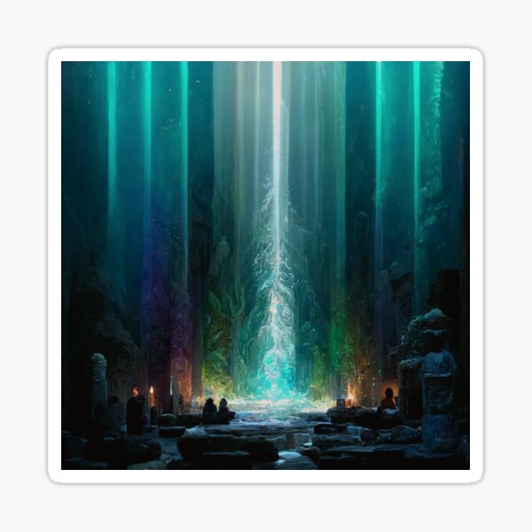 Item preview, Inner Earth Light Portals – Ancestors Waiting 8 designed and sold by StarbuckLight.