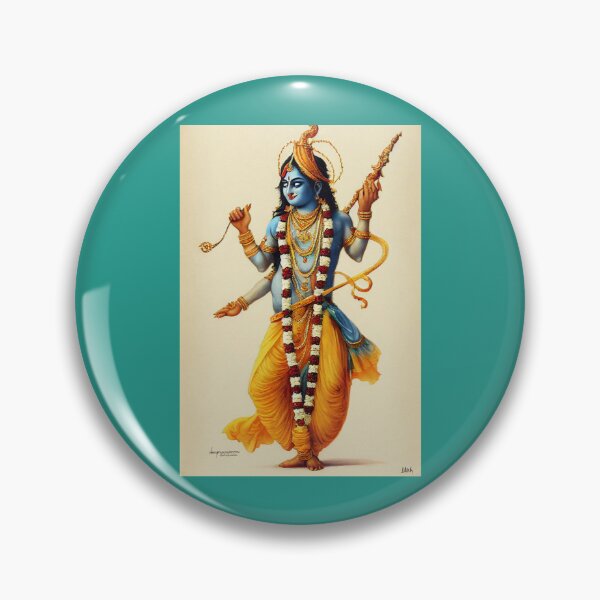Item preview, Krishna Janmashtami in baptiste monge style   designed and sold by RasikaDesignse.
