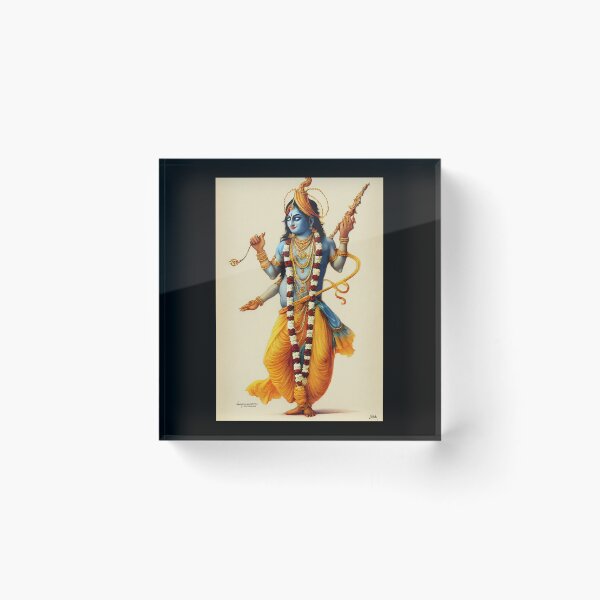 Item preview, Krishna Janmashtami in baptiste monge style   designed and sold by RasikaDesignse.