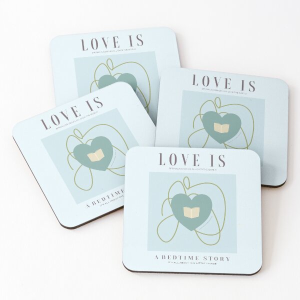 Item preview, Love is a bedtime story. Sprinkling smiles all over the world. Caroline Laursen original designed and sold by Caroline Laursen.
