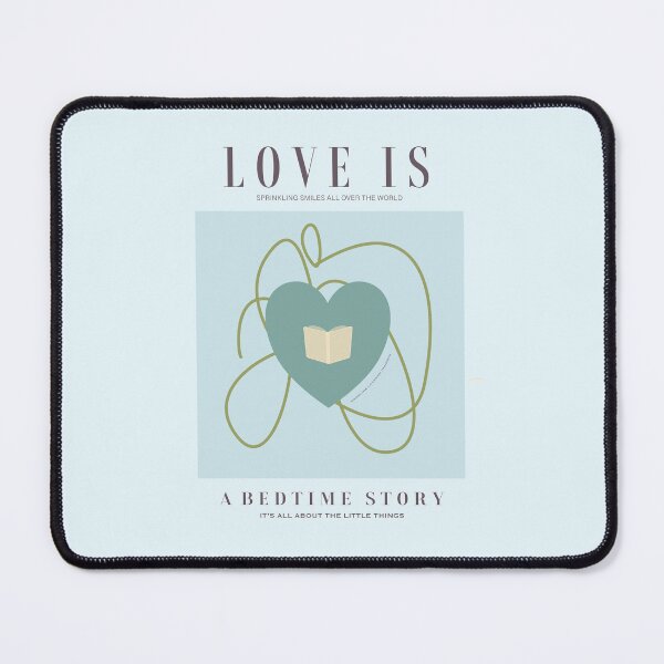 Item preview, Love is a bedtime story. Sprinkling smiles all over the world. Caroline Laursen original designed and sold by Caroline Laursen.