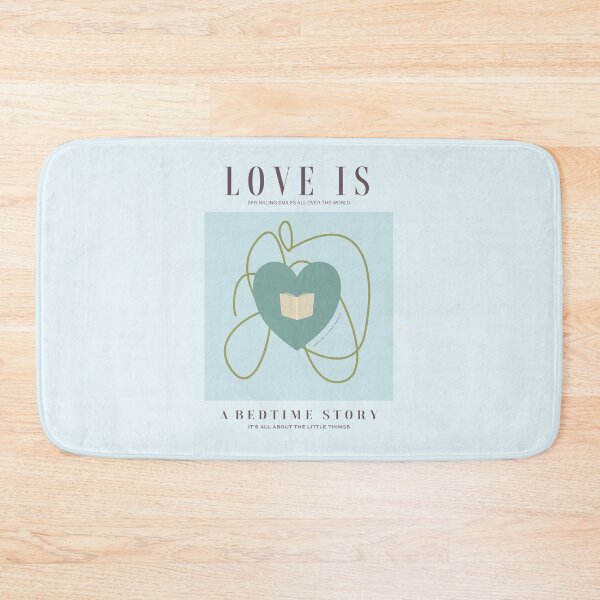 Item preview, Love is a bedtime story. Sprinkling smiles all over the world. Caroline Laursen original designed and sold by Caroline Laursen.